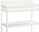 Westwood Design Emery White Changer Shelves with Pad-1