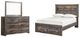 Signature Design by Ashley® Drystan 3-Piece Multi Full Panel Bookcase Bed Set-0