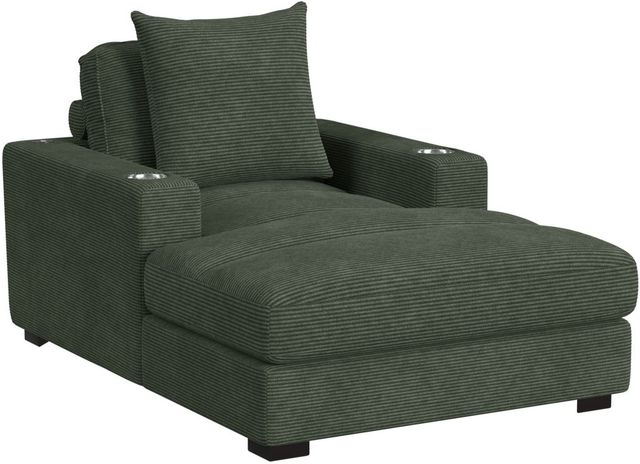 Elements International Arizona Steno Olive Chaise-0