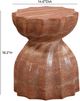 TOV Furniture Turin Red Concrete Indoor/Outdoor Stool-2