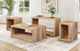 Horizon Home® Marina Brown Side Table-1