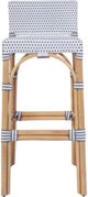 Butler Specialty Company Serienna Gray Dot/White Bar Stool-3