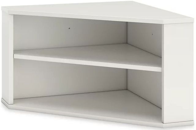 Signature Design by Ashley® Grannen White Office Corner Bookcase-2