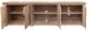 International Furniture Direct Natural Parota Natural 88" TV Stand-3