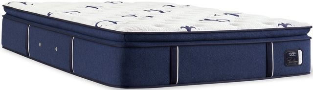 Stearns & Foster® Studio Wrapped Coil Medium Euro Pillow Top Split California King Mattress, Includes 2 Pieces-0