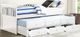 Titus Furniture White Twin Captains Bed-0