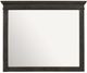 Mazin Furniture Blaire Farm Charcoal Gray Dresser Mirror-0
