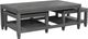 aspenhome® Preston 3-Piece Urbane Grey Nesting Cocktail Table-0