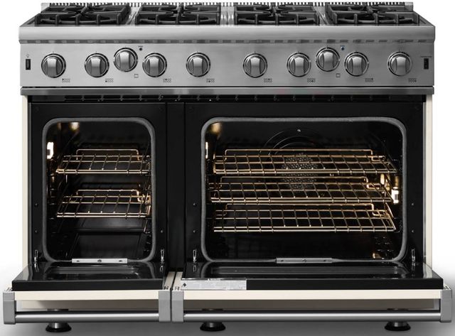 Viking® 5 Series 48” Pure White Pro Style Liquid Propane Gas Range-1