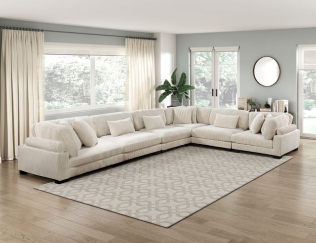 Homelegance® Traverse 6-Piece Beige Modular Sectional-1