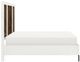 Homelegance® Oslo Walnut/White King Panel Bed-3