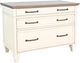 Sunny Designs™ Pasadena Buck Skin/White Lateral File Cabinet-0