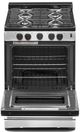 Whirlpool® 24" Stainless Steel Freestanding Gas Range-1
