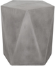 Moe's Home Collection Gem Grey Concrete Outdoor Stool-0