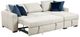 Homelegance® Isla 2-Piece Beige Sectional with Reversible Chaise-5