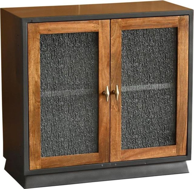 Jaipur Furniture Jadwin Black/Brown Cabinet-0