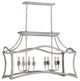 Forty West Annie Cream/Ivory Bar Light Chandelier-0