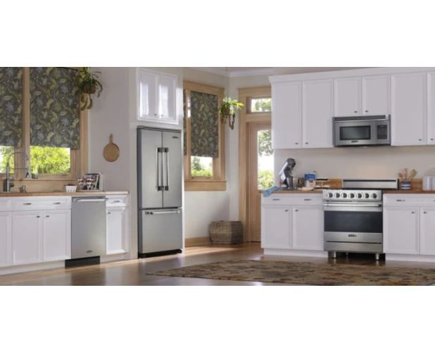 Viking® 5 Series 1.1 Cu. Ft. Stainless Steel Over the Range Microwave-1