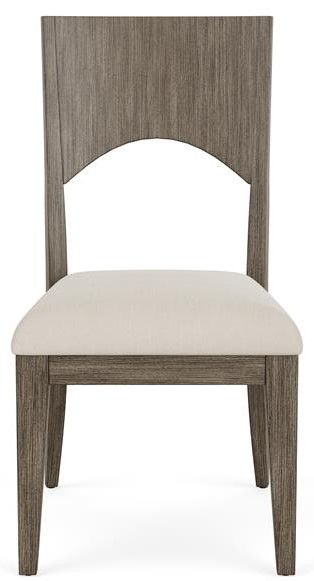Riverside Furniture Sariel Designer Espresso Upholstered Side Chair-1