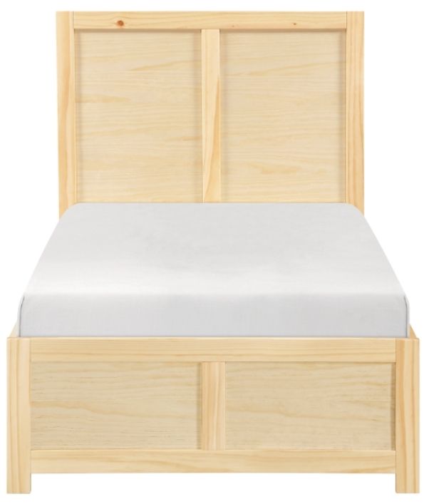 Homelegance® Bartly Natural Twin Platform Bed-2