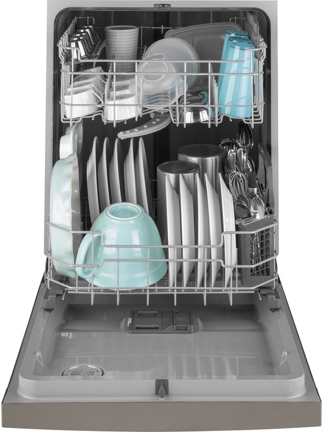 GE® 24" Built In Dishwasher-Slate-2