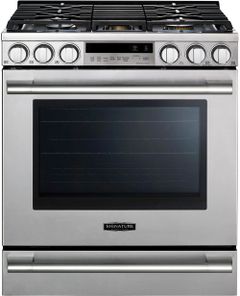 Signature Kitchen Suite 30" Stainless Steel Pro Style Natural Gas Range