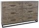 Jofran Inc. East Hampton Distressed Gray Dresser-0