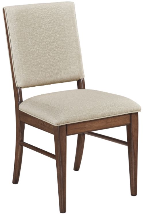 Homelegance® Monroe Cream/Walnut Side Chair-0