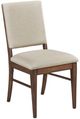 Homelegance® Monroe Cream/Walnut Side Chair-0
