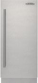 Sub-Zero Stainless Steel Solid Door Panel - Tubular Handle, Right Hinge-0