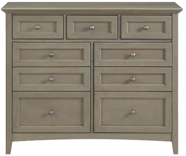 Whittier Wood® Furniture McKenzie Fieldstone 9-Drawer Dresser-3