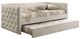 Furniture of America® Renzi Beige Twin Daybed with Trundle-0