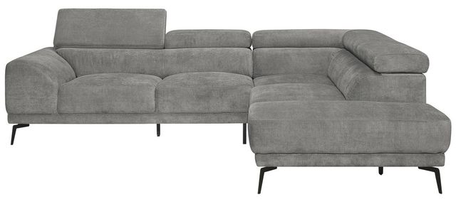 Homelegance® Medora 2-Piece Gray Right-Arm Facing Sofa Sectional and Chaise-2