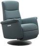 Stressless® by Ekornes® Customizable Mike Power Recliner with Moon Steel Base Silver Gray Color (Not pictured)-0