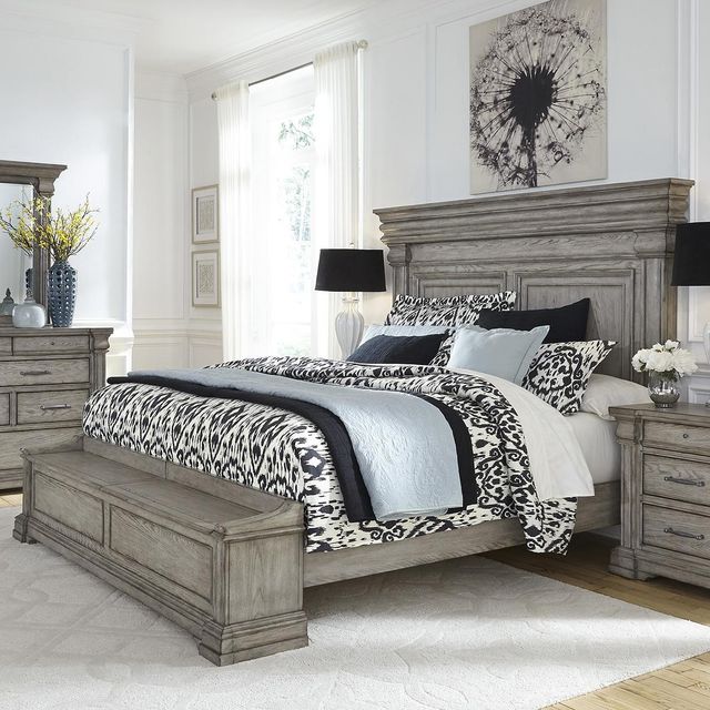 Pulaski™ Madison Ridge Heritage Taupe King/California King Panel Blanket Chest-3