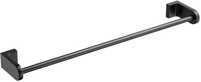 DXV Equility® Matte Black 24" Towel Rack-0