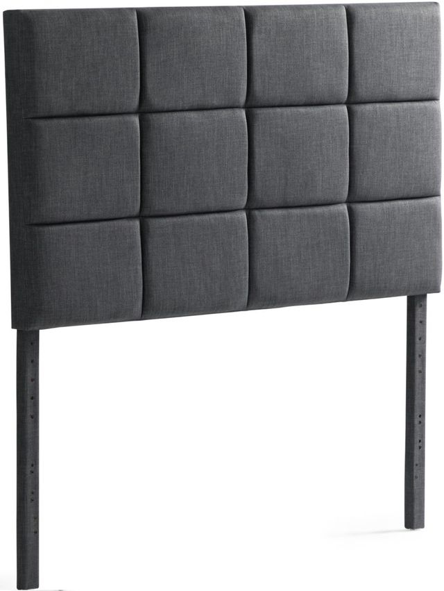 Malouf® Scoresby Charcoal Full Headboard-0