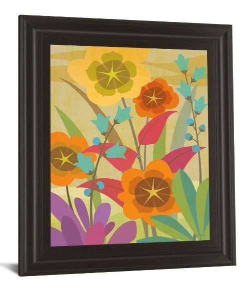 Classy Art Flowerbed by Cary Phillips Wall Art-1