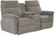 La-Z-Boy® Jay Linen Power Reclining Loveseat with Console, Headrest, and Lumbar-0