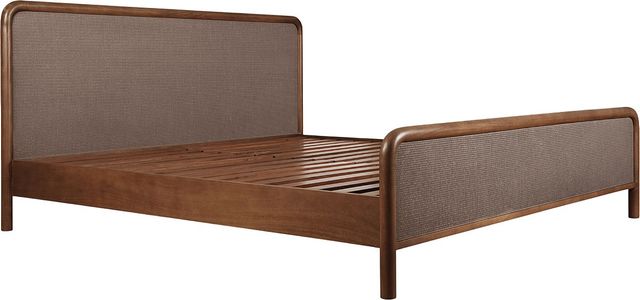 Moe's Home Collection Rye Warm Brown Queen Panel Bed-0