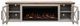 Legends Home Ithaca Bourbon/Sandstone 83" Fireplace Console-4