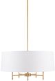 Olliix by Hampton Hill White/Gold Presidio Chandelier-0