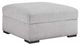 Benchcraft® Gabyleigh Nickel Ottoman with Storage-0