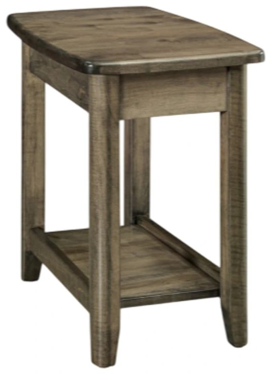 Archbold Furniture Customizable Amish Essentials Carson Maple Chairside Table-0