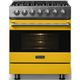 Viking® 3 Series 30" Daffodil Pro Style Dual Fuel Range-2