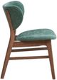 ACME Furniture Bevis 2-Piece Green/Walnut Side Chair Set-4