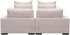 Moe's Home Collection Tumble Nook 3-Piece Cappuccino L-Shaped Modular Sectional and Ottoman-3