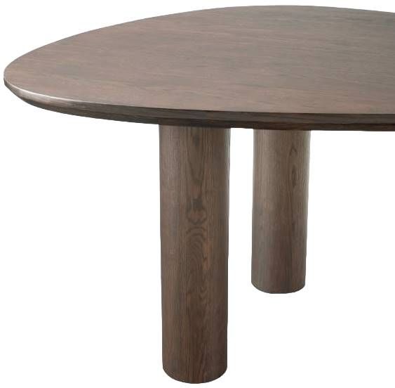 Moe's Home Collection Finley Smoked Dining Table-3