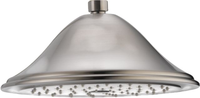 Delta Universal Showering Components 4" Stainless Square Single-Setting Raincan Shower Head-0