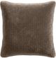 HiEnd Accents Stonewashed Cocoa Cotton Quilted Velvet Euro Sham-0